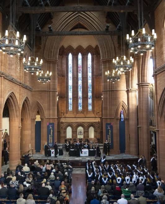 View inside The Barony Hall View inside The Barony Hall